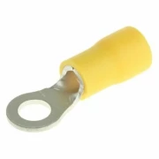 Papuci izolati inel galben M6 6mm 100buc, 01-412