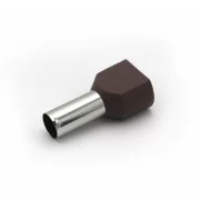 Pini dubli pentru cablu maro 2x16mm 100buc, 01-444/2