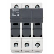 Soclu siguranta cilindrica 22X58mm 3x125A 690V, 15757