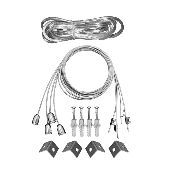 Set 4 sufe pentru panel LED 1m