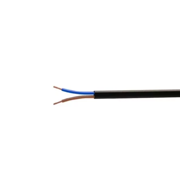 Cablu flexibil plat negru MYYUP / H03VVH2-F 2X0.75