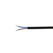 Cablu flexibil plat negru MYYUP / H03VVH2-F 2X1.5