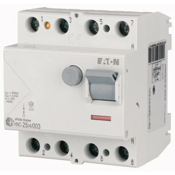 Intrerupator diferential RCCB XPOLE Home 6kA AC 4P 0.03A 40A