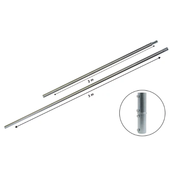 Catarg inox PDA 5m (3m+2m), 1A485-MLT