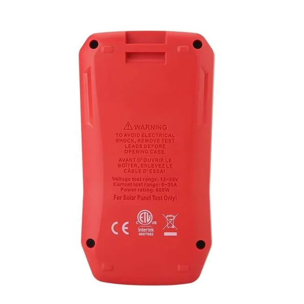 Multimetru digital MPPT pentru panouri fotovoltaice, UT673PV UNI-T