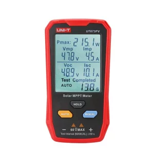 Multimetru digital MPPT pentru panouri fotovoltaice, UT673PV UNI-T