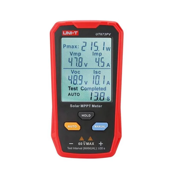 Multimetru digital MPPT pentru panouri fotovoltaice, UT673PV UNI-T
