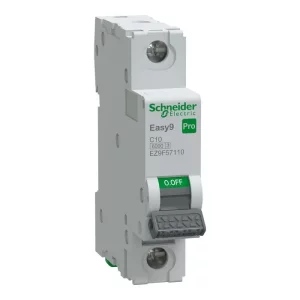 Siguranta automata 1P 10A C 6kA MCB, EZ9F57110, Schneider