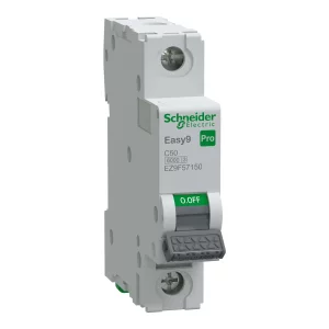 Siguranta automata 1P 50A C 6kA MCB, EZ9F57150, Schneider