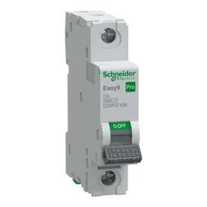 Siguranta automata 1P 6A C 6kA MCB, EZ9F57106, Schneider