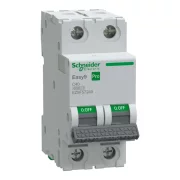 Siguranta automata 2P 40A C 6kA MCB, EZ9F57240, Schneider