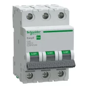 Siguranta automata 3P 40A C 6kA MCB, EZ9F57340, Schneider