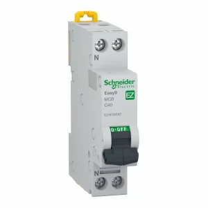 Siguranta automata 1P+N 40A B 6kA MCB, EZ9P15640, Schneider