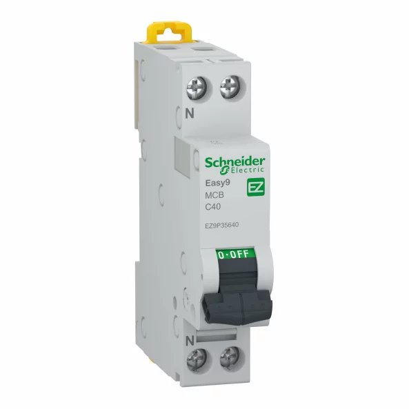 Siguranta automata 1P+N 40A B 6kA MCB, EZ9P15640, Schneider