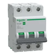 Siguranta automata 3P 10A C 6kA MCB, EZ9F57310, Schneider