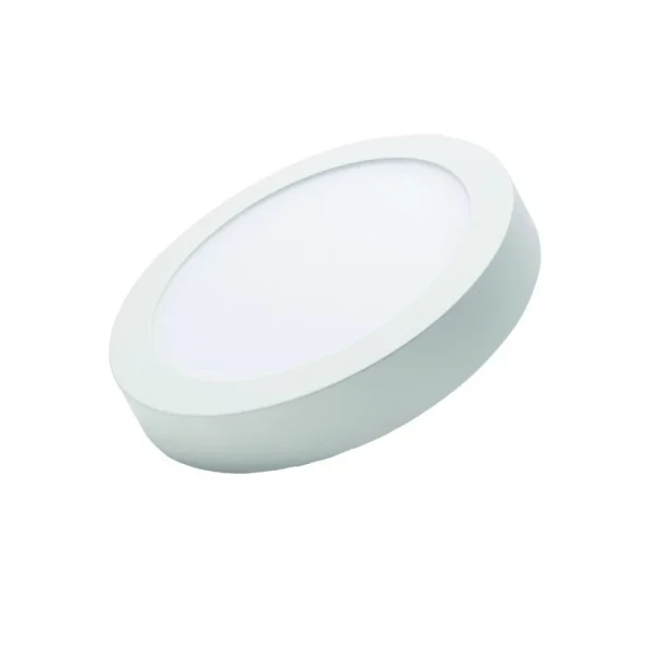 Panel LED PLUS slim rotund aplicat 20W 6500K lumina rece 1800lm 225mm 85-265V IP44, 145-68510