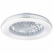 Plafoniera LED cu ventilator Breezy 48W+15W CCT 49cm