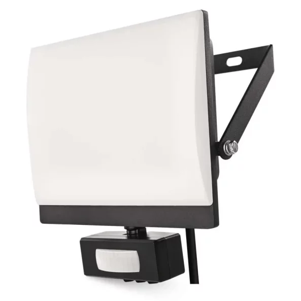 Proiector LED TAMBO EVO cu senzor de miscare 50W 5000lm 4000K IP44 negru 190x191x39mm