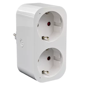 Priza dubla Schuko inteligenta WiFi TUYA 16A 3680W