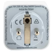 Priza Schuko inteligenta WiFi TUYA 240VAC 16A