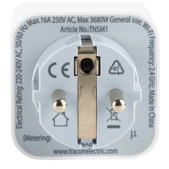 Priza Schuko inteligenta WiFi TUYA 240VAC 16A