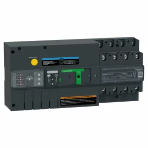 Comutator de sarcina automat TransferPacT 125A 400V 4P rotativ cadru 160A, TA16D4S1254TPE, Schneider