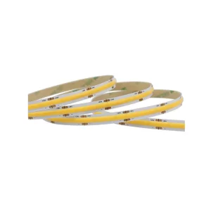 Banda LED COB Slim 5mm 10W 24V DC 3000K 384Leduri/m 800lm IP44 PRO 5m, 145-72002