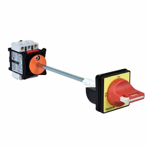Intrerupator de siguranta cu tija TeSys 3P 63A 690V maner rosu, VCCF3, Schneider