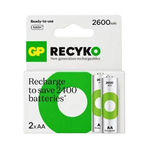 Acumulatori GP NiMH 2600mAh R6, GP270AAHC-BL2