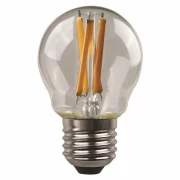 Bec cu led filament bulb G45 transparent 6.5W 806lm E27 3000K, 147-78262