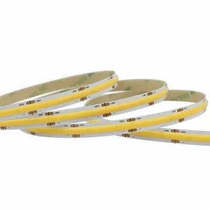 Banda LED COB 8mm 10W 24V 6500K IP20 rola 10m, 145-72012