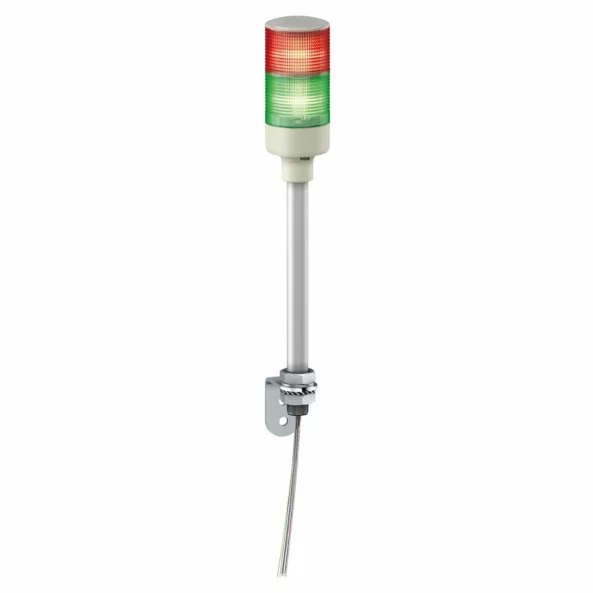 Coloana de semnalizare Harmony XVG 2 Unitati RV 24VAC-DC LED montaj picior L, XVGB2, Schneider