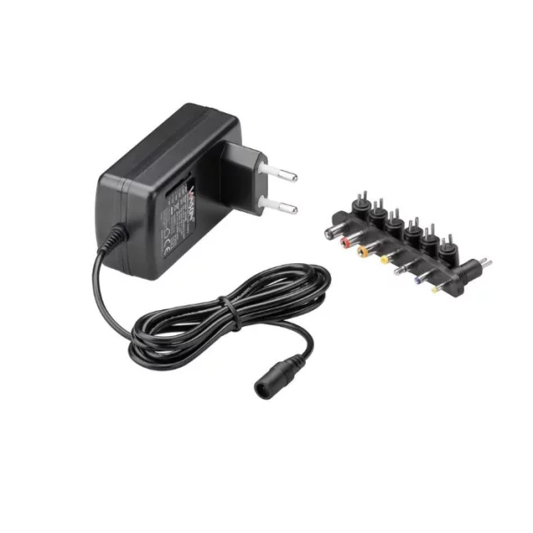 Alimentator in comutatie universal 9-24V 1500mA 9 mufe, PSUP-SMP-1500MA/02-7T-GBAY