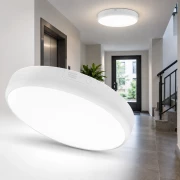Plafoniera LED Lucas cu senzor de miscare si iluminat de urgenta 4h 15/20/25W 5CCT 2250lm IP54, 027-024-0025
