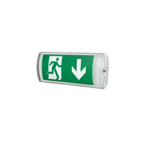 Lampa LED siguranta si evacuare CISA 3W 3h IP65 montaj aparent, 21411126, Elba