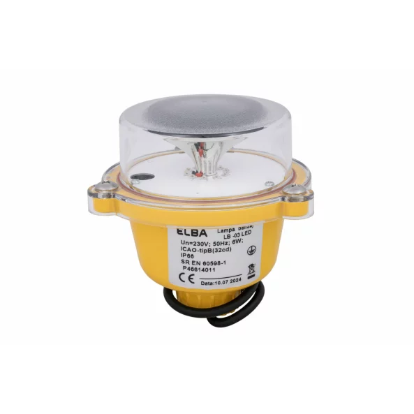 Lampa Balizaj LED LBA 6W 10CD 230V IP66 (TIP A), 46614010, Elba