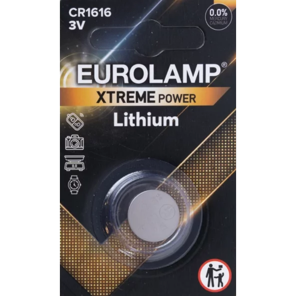 Baterie litiu CR1616 3V Extreme Power 1buc