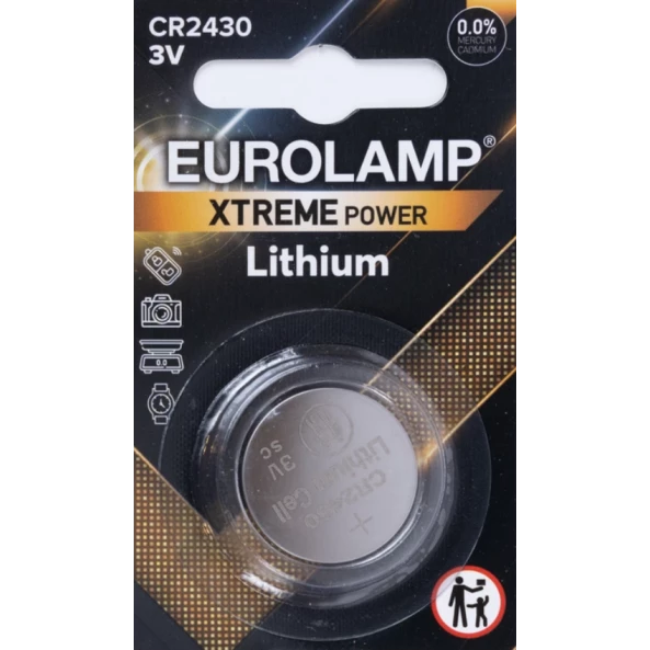 Baterie litiu CR2430 3V Extreme Power 1buc