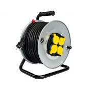 Derulator tambur metalic 50m cablu 3x2.5mm